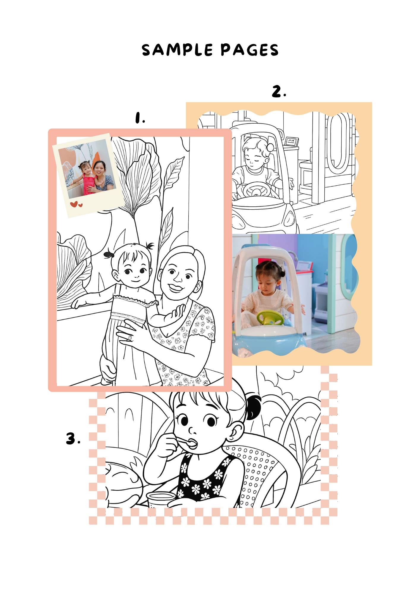 Colouring Booklet | Easy Colour | Rosie Check