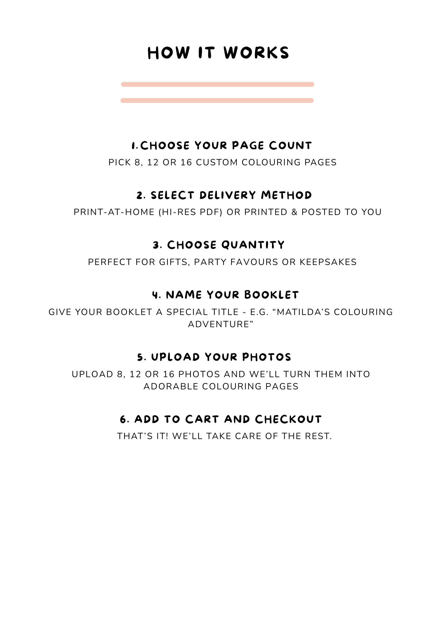 Colouring Booklet | Detailed Colour | Rosie Check