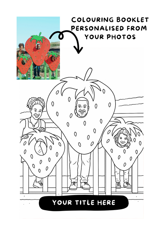 Colouring Booklet | Detailed Colour | Colour-In Only