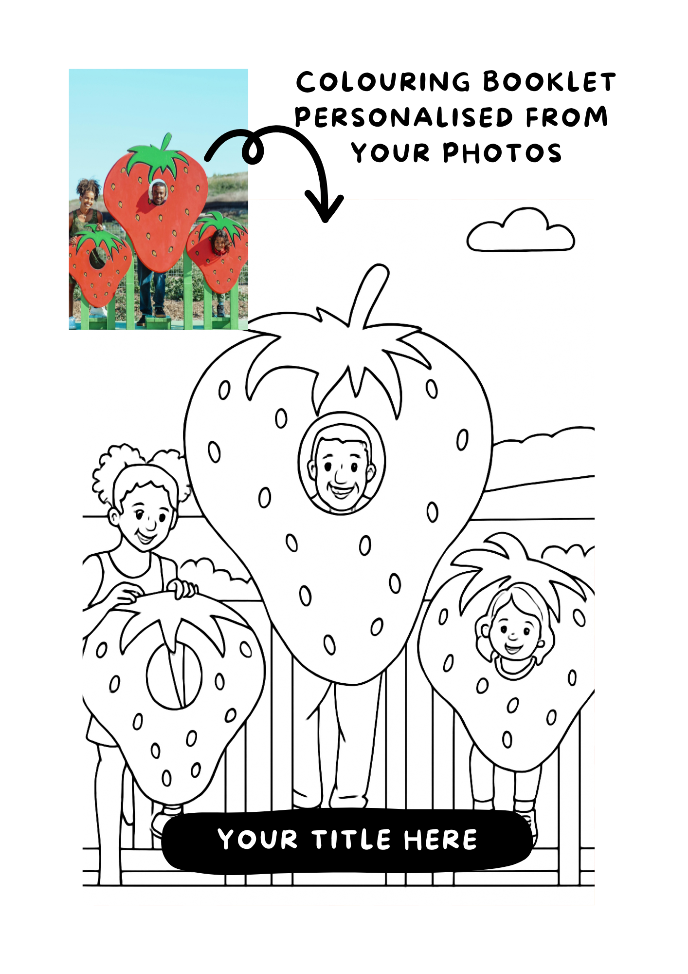 Colouring Booklet | Easy Colour | Colour-In Only