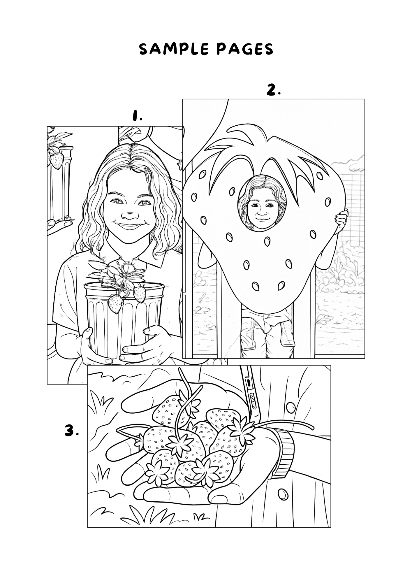 Colouring Booklet | Detailed Colour | Colour-In Only