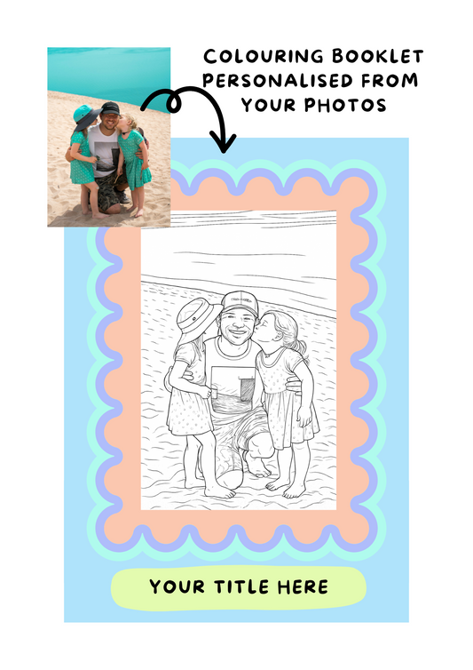 Colouring Booklet | Detailed Colour | Coral Tide