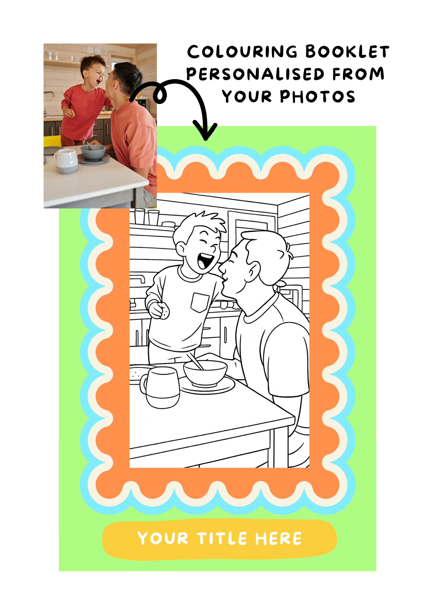 Colouring Booklet | Easy Colour | Zest